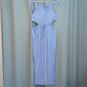 GUC XS light blue maxi beach dress